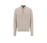 FYNCH-HATTON Jersey Troyer beige | XXXL
