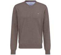 Fynch Hatton Suéter De Punto Para Hombre Casual Fit Marrón SFPK 211 860 EARTH