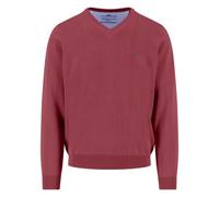 Fynch Hatton Suéter De Punto Para Hombre Casual Fit Rojo Uni 1514211 415 Berry