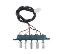 FYOBOT 1 Pieza Campana Extractora Interruptor de 5 Botones Campana Extractora Interruptor de Teclado Interruptor Tablero de Control Controlador de Panel