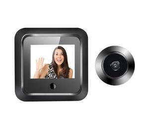 FYOBOT CáMara de Mirilla Digital Inteligente de 2,4 Pulgadas y 120° Monitor de Seguridad Timbre Visual HD 240X320 ResolucióN de 300000 PíXeles