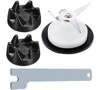 FYOBOT Kit de Piezas de Repuesto para Licuadora para, Cuchilla de Licuadora de 4 Hojas y Acoplador de Licuadora con Llave