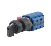 FYOCOXDS 22mm Mounting Size LW26-32/3 Single Hole Three Position 32A electronic starter Reversing Double Power 380V Transfer Cam Switch