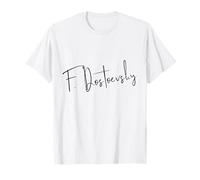 Fyodor Dostoievsky Signature Vintage Russian Literature Lover Camiseta
