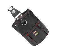 Fyrdyn Bolsa Portaherramientas Para Carpinteros | Organizador De Herramientas Electricista Con Clip Para Cinturón | Bolsa Multiusos De Cintura Para Cintas Métricas Taladros Martillos Y Tornillos