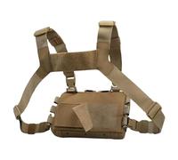 Fyrdyn Bolso Pecho,Bolso Deportivo para el Pecho | Chaleco Bandolera Portaequipajes Camping Para Exteriores Urbano Playa Pesca Caza Diario Escalada Gimnasio