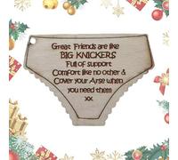 Fyrdyn Colgante de Perro de Navidad, Vintage de Navidad, Recortes de Madera con Garra de Perro, Decoraciones de Boda