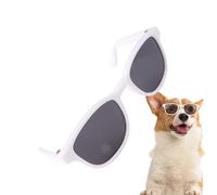 Fyrdyn Gafas de Sol para Gatos y Perros,Gafas de Sol para Perros para Mascotas Accesorios para Fotos - de protección UV para Mascotas, Disfraces de Fiesta a Prueba de Viento para Viajes al