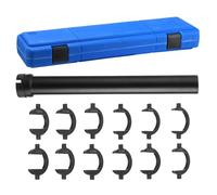 Fyrdyn Herramienta de Extracción del Tirante, Kit de Mantenimiento para Rótula Interior, Herramienta De Instalación para Chasis De Dirección, para Camión Coche SUV RV Taller Garaje Chasis de