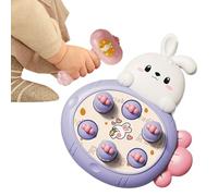 Fyrdyn Juego de Golpear,Diversión Interactiva De Martillar con Diseño De Conejo - Juguete Interactivo para Golpear Bola con | para Niños Niñas Aprendizaje Temprano Desarrollo Coordinación Mano