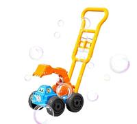 Fyrdyn Máquina Automática de Burbujas | con Luces Excavadora Juguetes al Aire Libre | Máquina de Burbujas a Pilas para Niños | para Niños y Niñas 1-3 Hogar Exterior Jardín Patio Césped Parque Verano