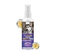Fyrdyn Spray Anti Mordeduras para Perros - Entrenamiento 100 ml Efectivo - Spray De Adiestramiento Anti Mordeduras,para Cuidado del Estilo De Vida Comportamiento En El Hogar Rutina De Higiene
