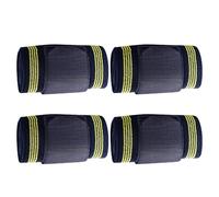 Fyrdyn Vendas para Caballos | Protector Elástico Ecuestre | 4 Rollos de Venda para Caballos | para Veterinario Prevención de Daños en Tendones Entrenamiento Carrera Corvejón Rodilla Tobillo