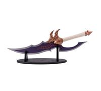 Fyre 's Daga Cosplay Rasaka da Solo Leveling, Azul Marino y Cobre, Metal, 60,5 cm, con Soporte Expositivo