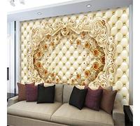 FYRHLH Papel Pintado flores de colores Pared 3D Papel Tapiz Fotomurales 3D Papel Pintado Póster Gigante de Pared Personalizado 3D Para Salón o Dormitorio 350cm×250cm (ancho x alto)