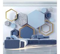 FYRHLH Papel Pintado Mármol abstracto Pared 3D Papel Tapiz Fotomurales 3D Papel Pintado Póster Gigante de Pared Personalizado 3D Para Salón o Dormitorio 150cm×105cm (ancho x alto)