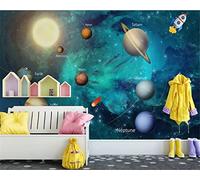 FYRHLH Papel Pintado Planeta abstracto Pared 3D Papel Tapiz Fotomurales 3D Papel Pintado Póster Gigante de Pared Personalizado 3D Para Salón o Dormitorio 150cm×105cm (ancho x alto)