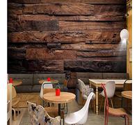 FYRHLH Papel Pintado Tablero de madera vintage Pared 3D Papel Tapiz Fotomurales 3D Papel Pintado Póster Gigante de Pared Personalizado 3D Para Salón o Dormitorio 250cm×175cm (ancho x alto)