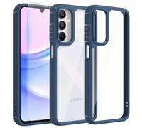Fyriswho Funda para Samsung Galaxy A15 4G / 5G Carcasa con 1 Piezas Crisl Templado, Transparente 360° ProtecciónCase Cover para Samsung Galaxy A15 4G / 5G (6.5"- Azul