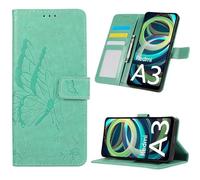 Fyriswho Funda para Xiaomi Redmi A3 4G, Premium Flip Case PU Cuero Magnética Función de Soporte Cover Billetera Carcasa Libro Cover Xiaomi Redmi A3 4G (6.71") - Verde