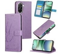 Fyriswho Funda para Xiaomi Redmi A5 4G, Premium Flip Cover PU Cuero Magnética Función de Soporte Cover Billetera Carcasa Xiaomi Redmi A5 4G - Morado