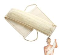 FYRLFB Esponja exfoliante corporal natural para hombres y mujeres, lufa con asa, exfoliante de espalda para juego de ducha, esponja luffa para limpiar y relajar tu cuerpo profundamente (paquete de 1)