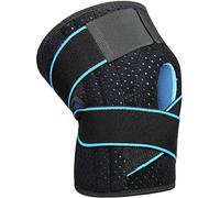 FYSHOP. Rodillera Menisco Ligamento Deportiva Ajustable Protector de Rótula Abierta Rotuliana Antideslizante Neopreno Compresión Estabilizadora para Correr Crossfit