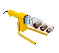Fyssnn Soldadora de tubos | Soldadora automática para tubos de PE, PP, PPR | Soldadora de plástico profesional con 6 boquillas y maletín de aluminio | Para bricolaje, construcción, taller
