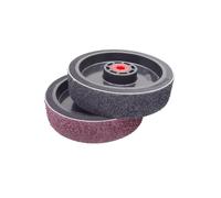 FYSXU 1PCS 8 Inch Soft Lapidary Diamond Cabbing Wheel Lapidary Diamond Polishing Wheels for Cabbing Machine(280 GRIT-8INCH (200MM))