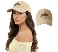 FYting Gorras de Hombre,Gorras Mujer,Running Sombrero Hombre Verano,Diseño de Bordado Nada, Gorra con Visera de Algodón Puro, Utilizada para Correr, Andar en Bicicleta, Escalar Montañas (Caqui)