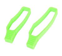 FytStycale 1 Par Chain Guard Protector para Accesorio para Bicicleta Herramienta de Mantenimiento Cubierta Hecho en Silicona Resistente Adecuado para, Verde