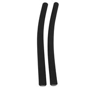 FytStycale 1 Par de Cubierta para Manillar de Bicicleta Esponja Suave Antideslizante Grips para Manillares de Mini-Bicicletas y Cortadoras Adecuado para, Negro Mate