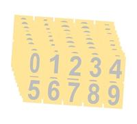 FytStycale 10 Hojas de Números para Buzón Etiquetas Numéricas Adhesivos para Exteriores Calcomanías para Señales con Estilo Moderno Resistente Adecuado para Ofi, 11 Cm X 6.1 Cm