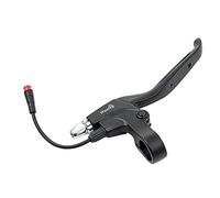 FytStycale 2 Piezas Palanca de Freno Eléctrica para Bicicletas Eléctricas con Agujero para Espejo Retrovisor Mango Ergonómico Diseño Resistente Al Agua Plástico, Correcto