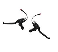 FytStycale 2 Piezas Palanca de Freno Eléctrica para Bicicletas Eléctricas con Agujero para Espejo Retrovisor Mango Ergonómico Diseño Resistente Al Agua Plástico, 1 par