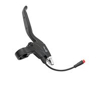 FytStycale 2 Piezas Palanca de Freno Eléctrica para Bicicletas Eléctricas con Agujero para Espejo Retrovisor Mango Ergonómico Diseño Resistente Al Agua Plástico, Izquierda