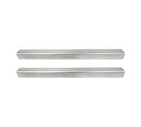 FytStycale 2 Protectores de Bordes para Gabinetes de Cocina, Tiras de Protección de Bordes con Clip para Gabinetes de Cocina Hechas de Acero Inoxidable, Amortigu, 58.42 Cm