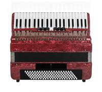 FytStycale Acorón Piano Lacado Acorón con Teclas Piano Brillante Instrumento para Estudiantes, Conciertos, Rojo
