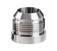 FytStycale Adaptador Macho para Soldar con Aleación de Aluminio Accesorio de Y Acoplamiento para Tanque de Aceite Resistente Adecuado Par, An16