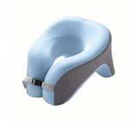 FytStycale Almohada Siesta en Forma U Ergonómico Almohada Cervical en U Multifunción Cojín para Estudiantes, Viajeros, 灰蓝色, 32 26 18cm