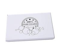 FytStycale Almohadilla de Limpieza para Sellos, Alfombrilla Suave de Doble Cara, Estructura Extraíble, Almohadilla Lavable, Adecuada para Manualidades, Se, Almohadilla Blanca Y Blanca, Individual