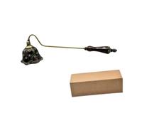 FytStycale Apagavelas Retro Confeccionado en Aleación de Zinc con Mango Resistente Tapadera para Velas Aromáticas Cortapabilo Manual Herramienta Extinguible, Style C