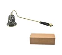 FytStycale Apagavelas Retro Confeccionado en Aleación de Zinc con Mango Resistente Tapadera para Velas Aromáticas Cortapabilo Manual Herramienta Extinguible, Style a