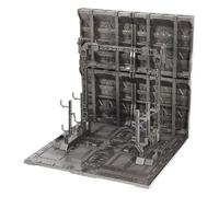 FytStycale Base de Exhibición Y Soporte para Colección Fondo de Hangar Estante para Juguetes Kit de Montaje a Presión para Fondo Detallado Adecuado para Fotogra, Style F