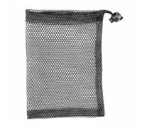 FytStycale Bolsa de Malla con Cordón Ligera y Portátil Bolsa de Almacenamiento de Malla Transpirable Organizador Multiusos para Piscina, Gimnasio, Black, 35x40cm
