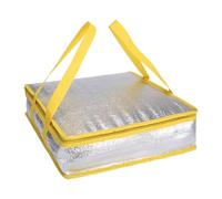 FytStycale Bolsa de Pizza para Entrega con Efecto Aislante Y Cierre para Uso en Tiendas, 6 Inch