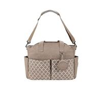 FytStycale Bolsa Maternidad Organizador Bolsa Cambiador Bolsas Pañales Tote Funcional Impermeable con Bolsillos para Mamá Y Papá Adecuado para Viaje Cu, caqui