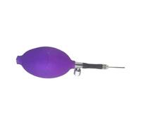 FytStycale Bomba de Mano para Pelota de Gimnasia Artística Inflador Manual Compacto Inflador de Balones con Doble Aguja Diseño Ergonómico Adecuado para Entrenami, PÚrpura