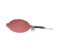 FytStycale Bomba de Mano para Pelota de Gimnasia Artística Inflador Manual Compacto Inflador de Balones con Doble Aguja Diseño Ergonómico Adecuado para Entrenami, Rosa