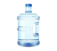 FytStycale Botella Reutilizable de Agua con Asa Y Tapa Sellada Depósito de Agua Rígido Y Transportable PC Grueso Protección contra Golpes Adecuada para RV Oficin, Azul 18.9 L